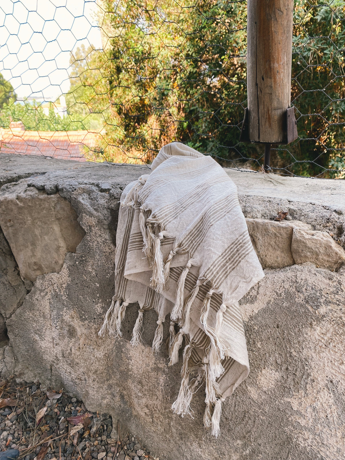 Ciragan Turkish Cotton Linen Towel
