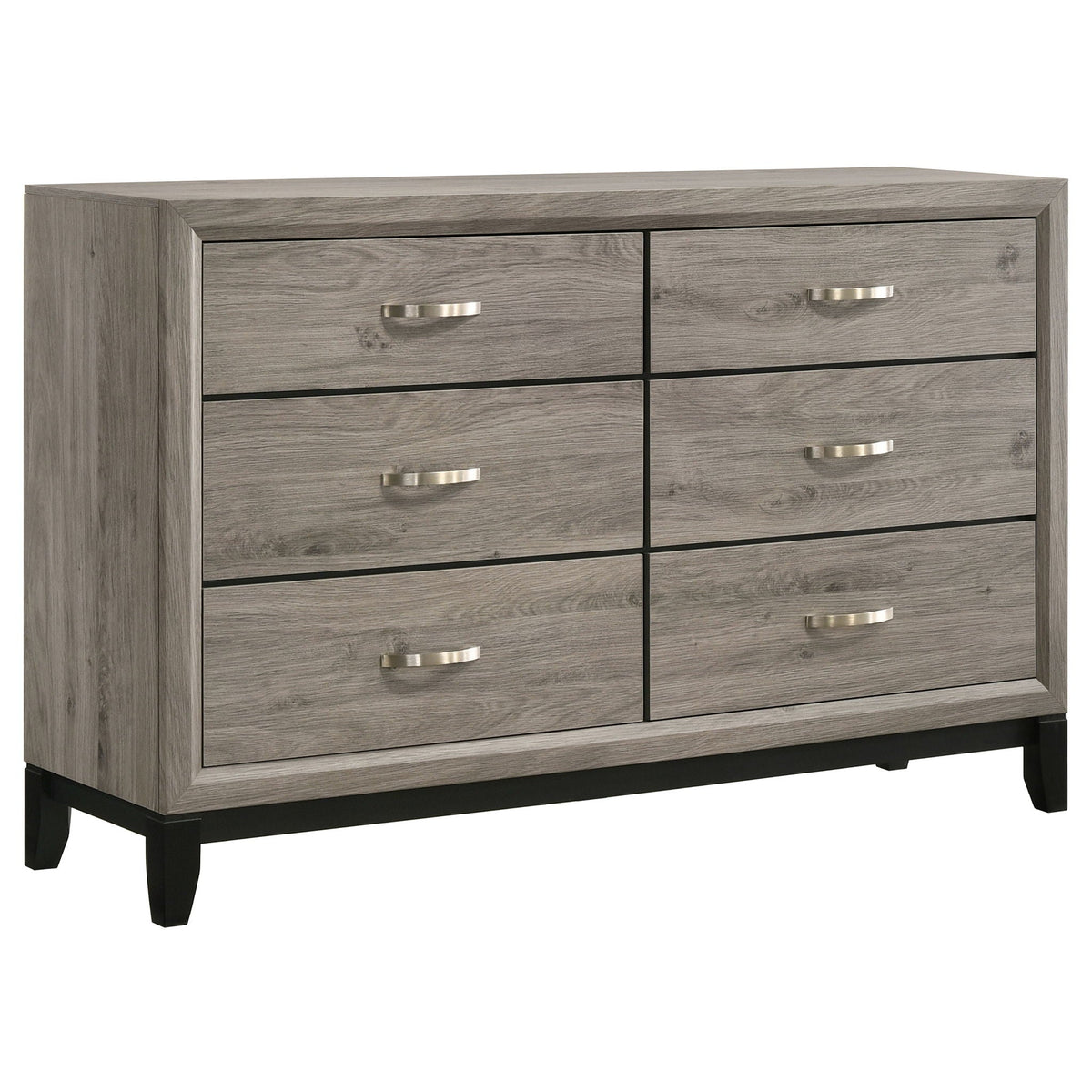 Valen Four-piece Full Bedroom Set Light Taupe