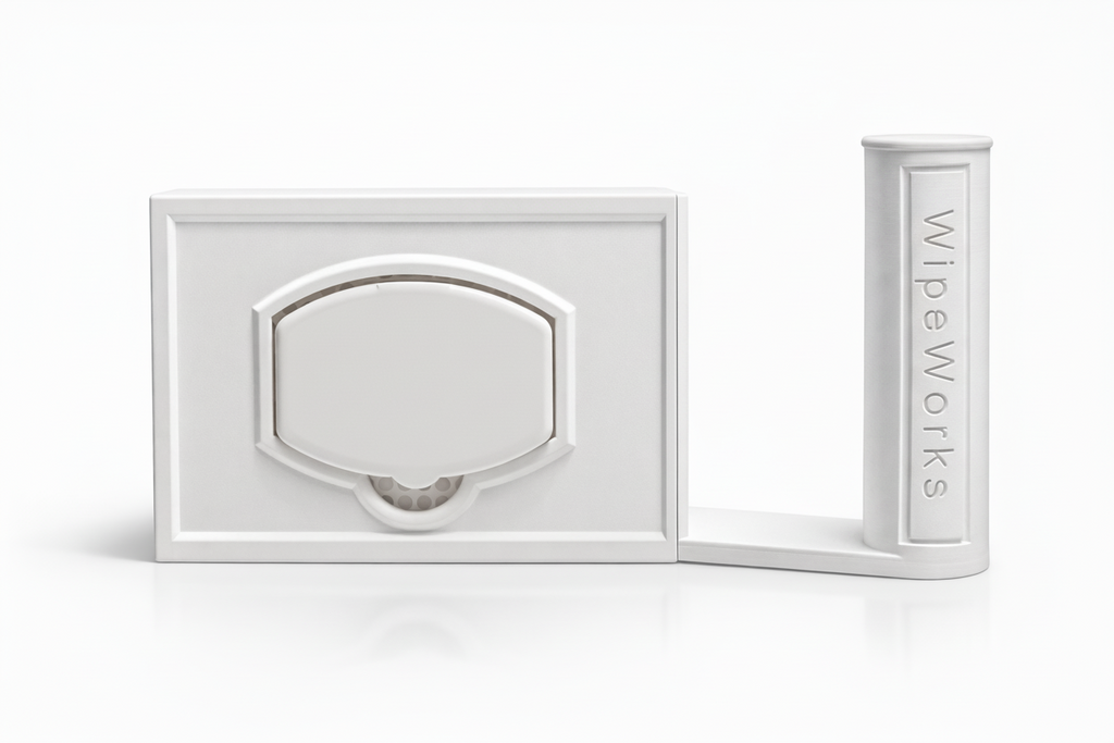 Kirkland Wipes + Toilet Paper Holder | Wall Mounted