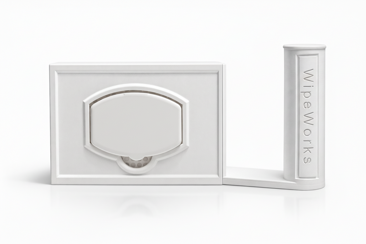 Kirkland Wipes + Toilet Paper Holder | Wall Mounted