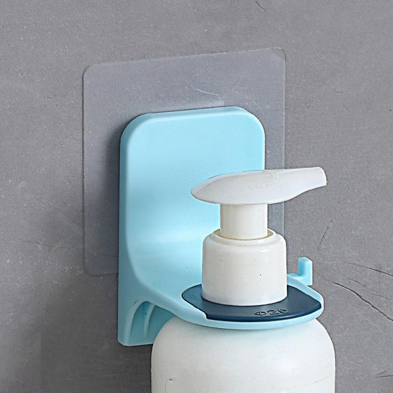 All Mounted Shampoo Bottle Shelf Shower Non-marking Sticker Shower Gel Rack Liquid Soap Holder Self Adhesive Shelves Hanger