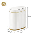 Smart Sensor Trash Can Touchless Sensor Trash Bin Trash Can with Lid Automatic Sensor Waste Basket