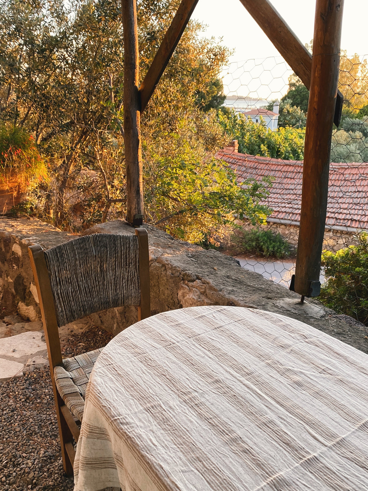 Ciragan Turkish Cotton Linen Towel