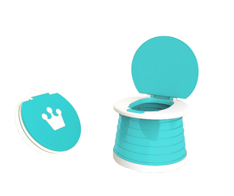 Lightweight Kid Toilet Potty Toilet Seat Children Travel Potty Training Seats Adjustable Cleanable Folding Pots