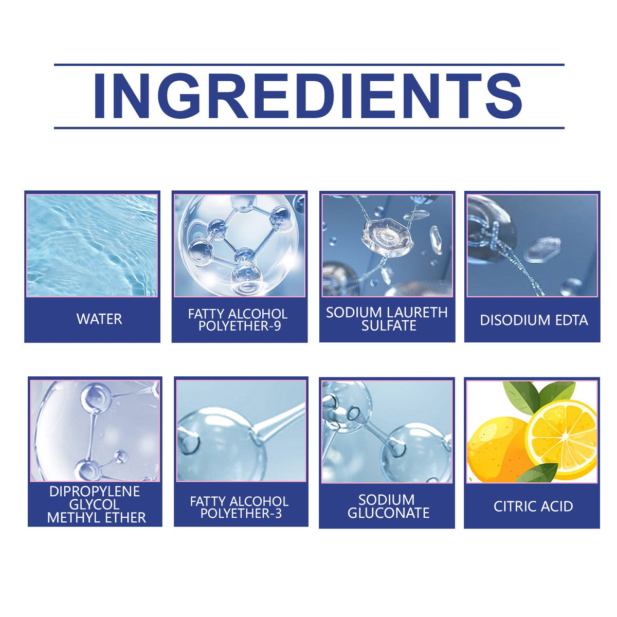 Bathroom Sink Stainless Steel Cleaner Shower Room Glass Scale Decontaminating Cleaner Bathtub