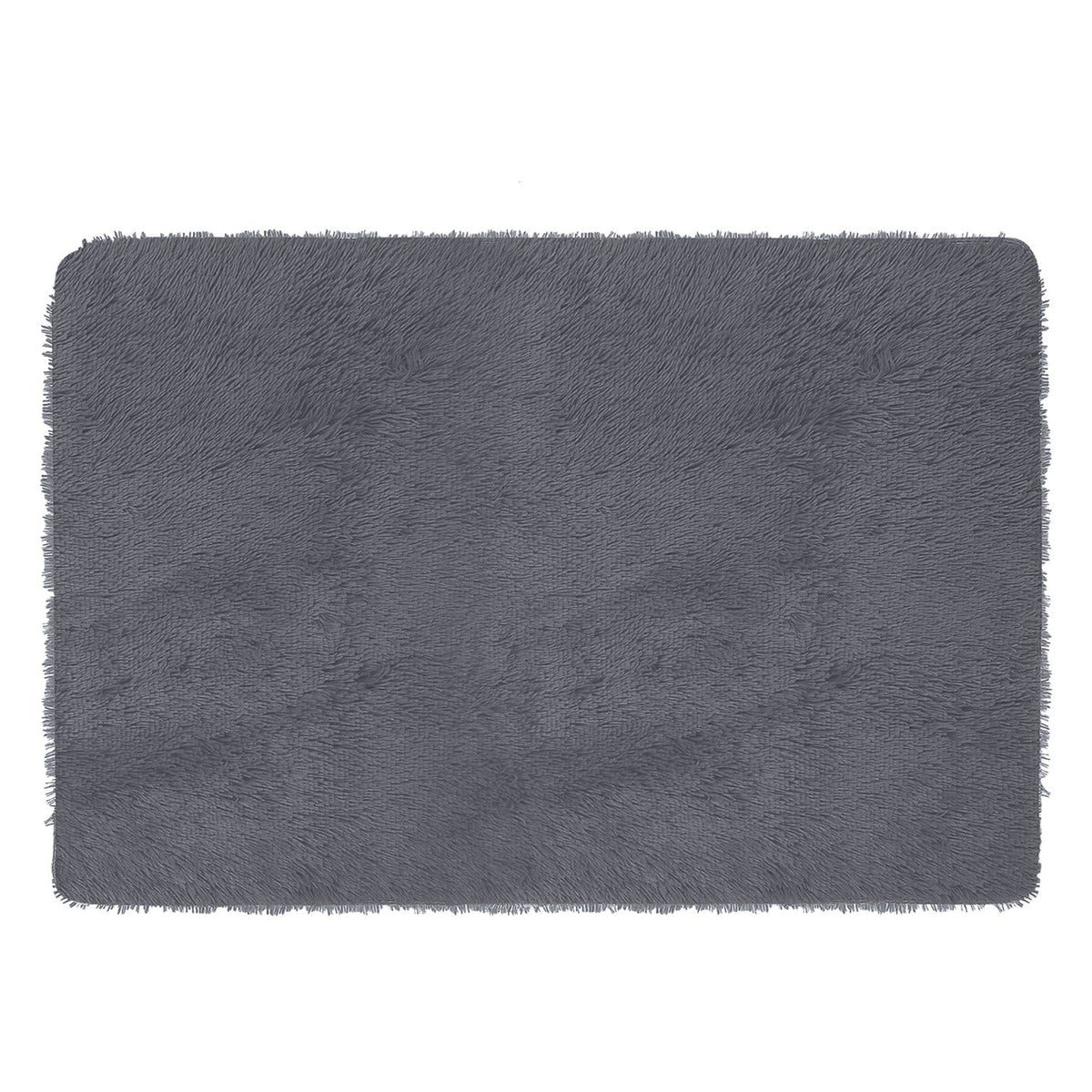 Fluffy Bedroom Rug 4Õ x 2.6Õ Anti-Skid Shaggy Area Rug Decorative Floor Carpet Mat for Nursery Bedroom Living Room