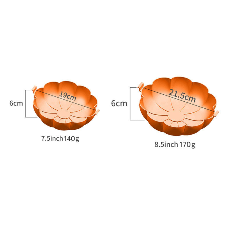 Air Fryer silicone pad kitchen supplies barbecue baking tray Halloween pumpkin fryer pad