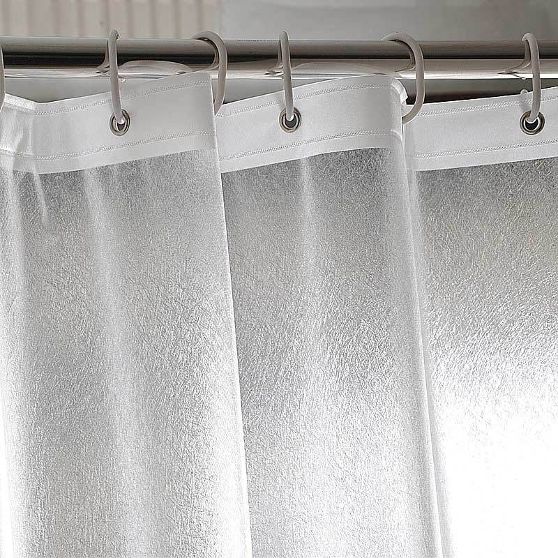 3D Water Cube Shower Curtain, Silk Pattern Waterproof Bathroom Partition Curtain, Cobblestone Curtain