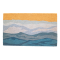 Shades of Sea - Blue Coir Doormat