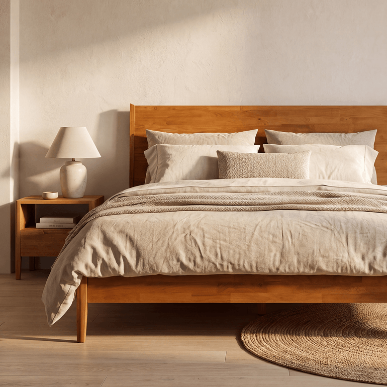 Haven Solid Wood Bed Frame
