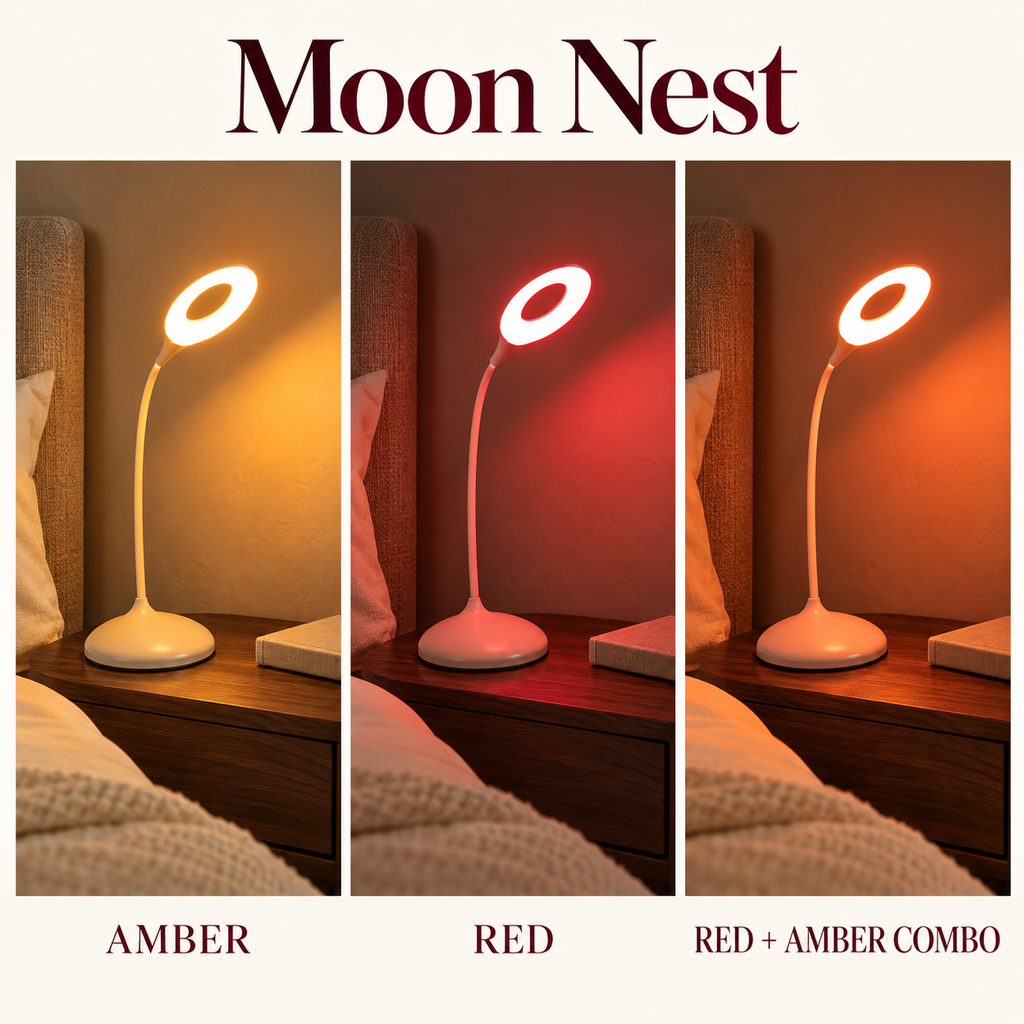 MoonNest | Circadian-Friendly Portable Table Lamp