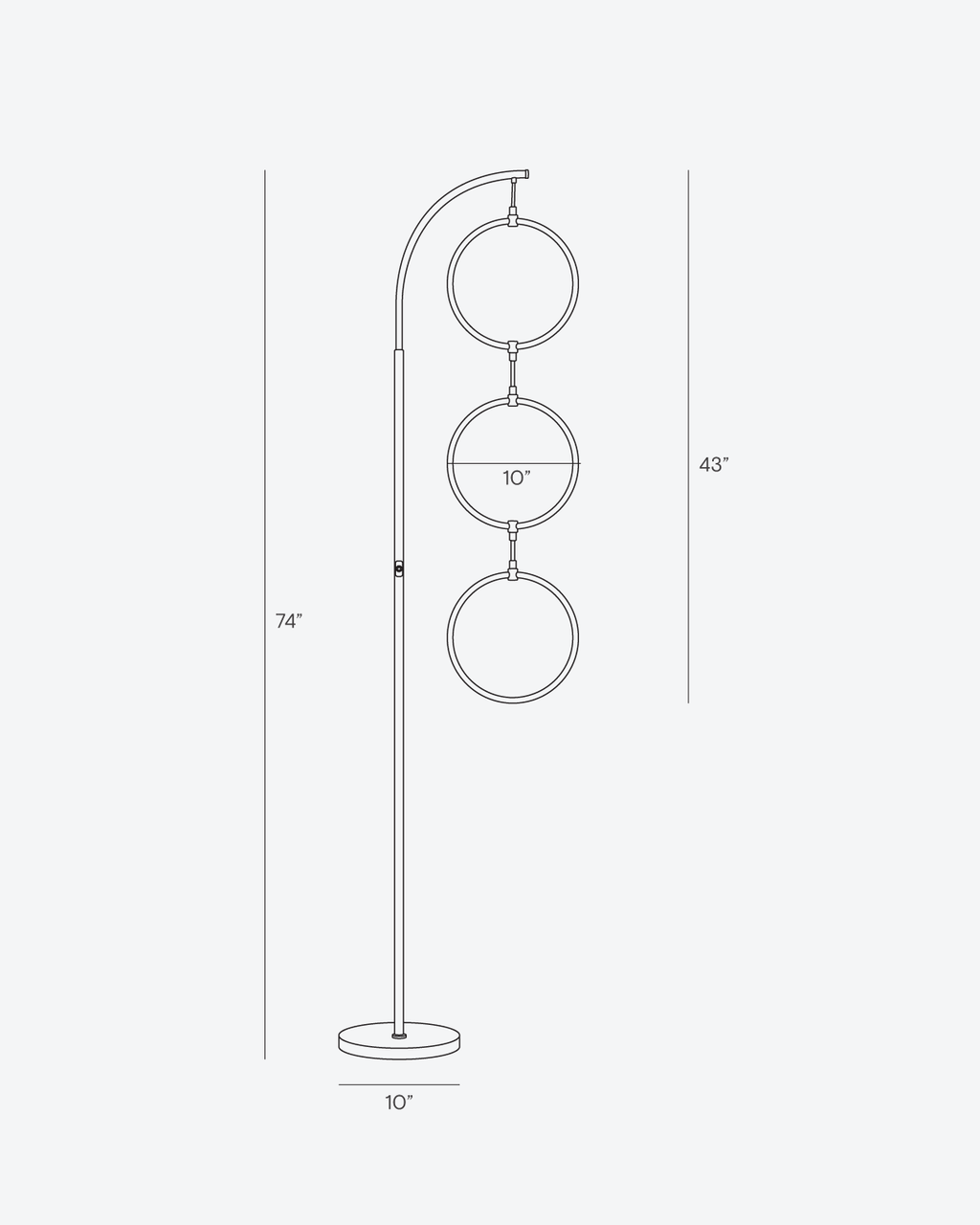 3 Ring Lamp