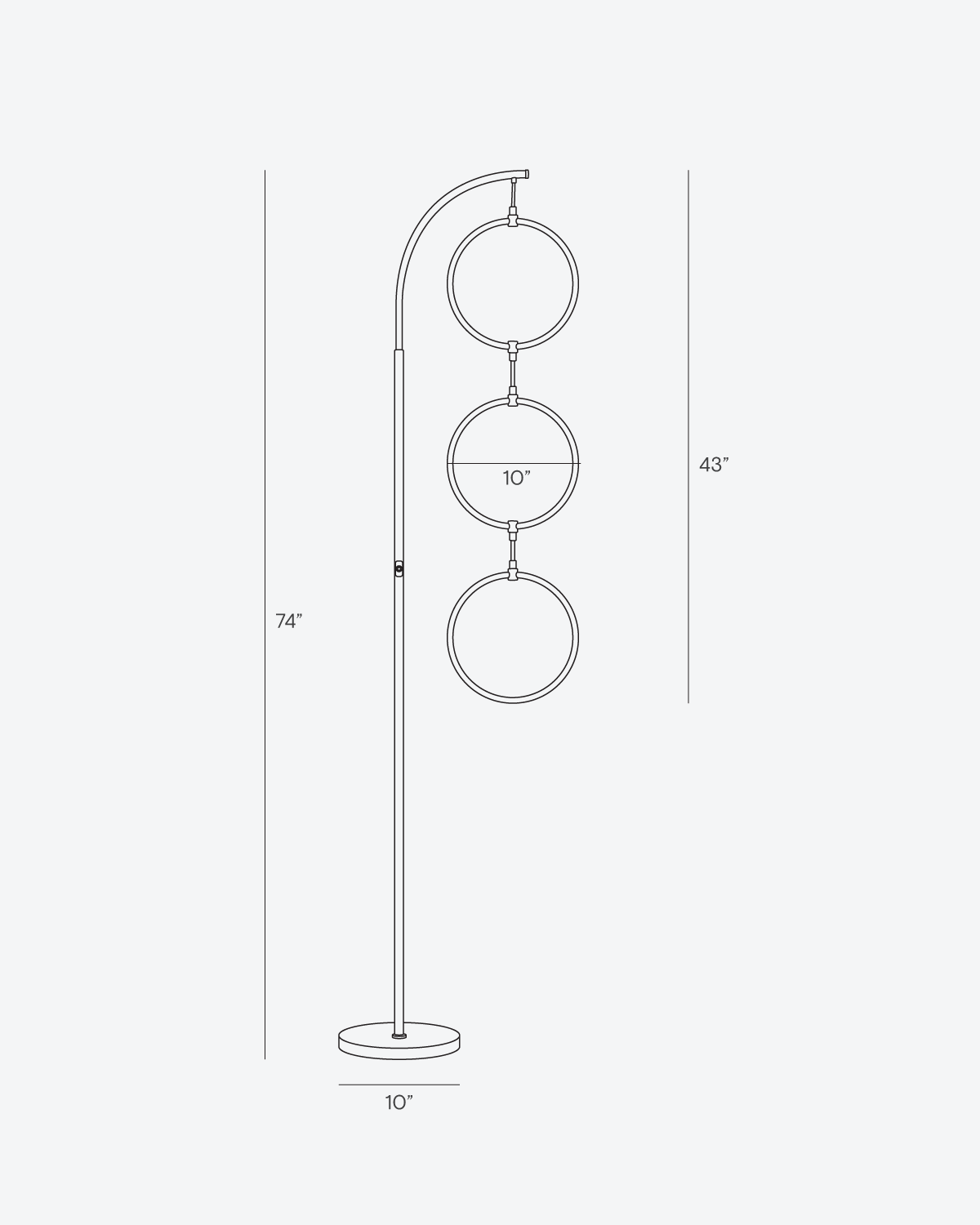 3 Ring Lamp
