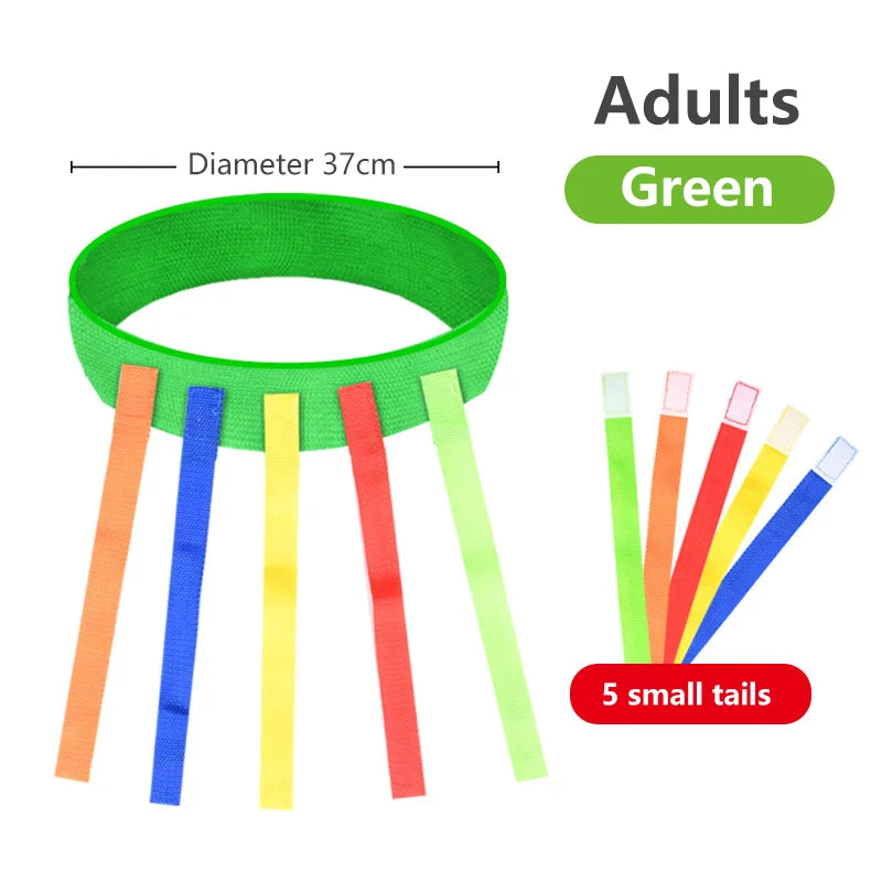 Children’s Outdoor Catching Tail Belt – Teamwork Training Toy for Kindergarten Kids, Fun Game Equipment