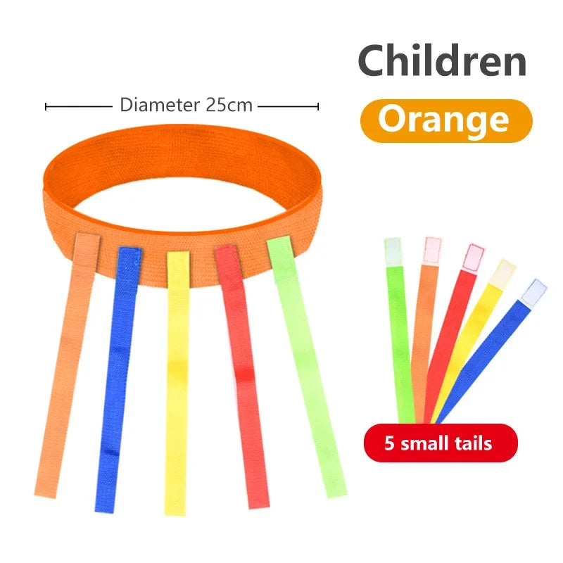 Children’s Outdoor Catching Tail Belt – Teamwork Training Toy for Kindergarten Kids, Fun Game Equipment