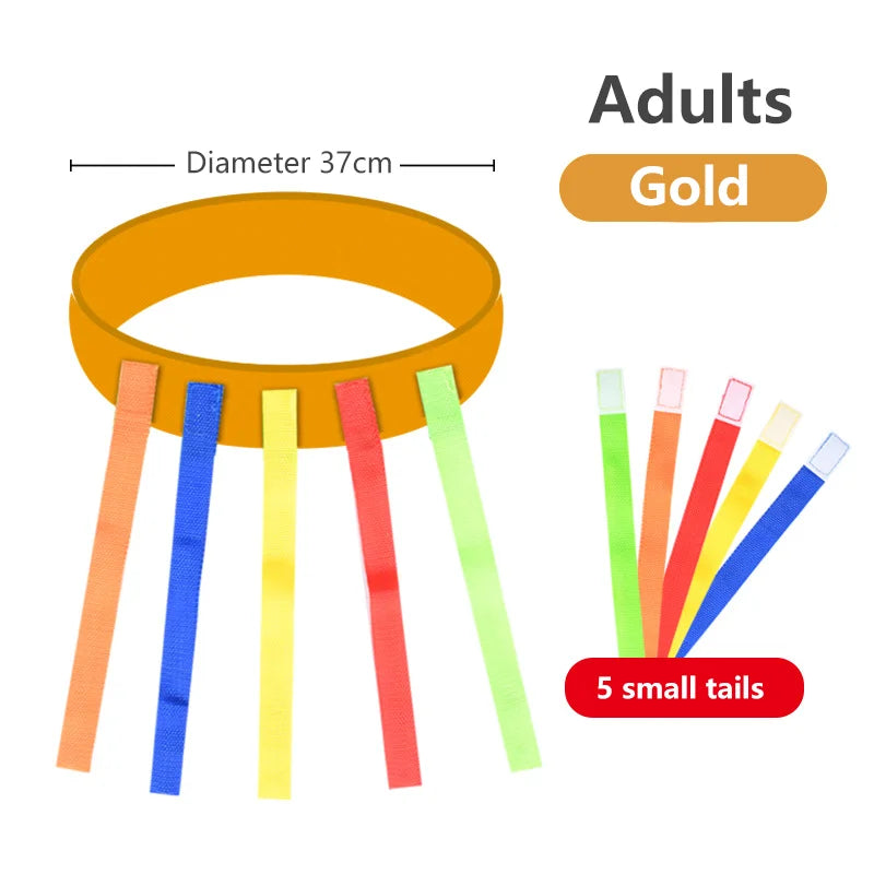 Children’s Outdoor Catching Tail Belt – Teamwork Training Toy for Kindergarten Kids, Fun Game Equipment