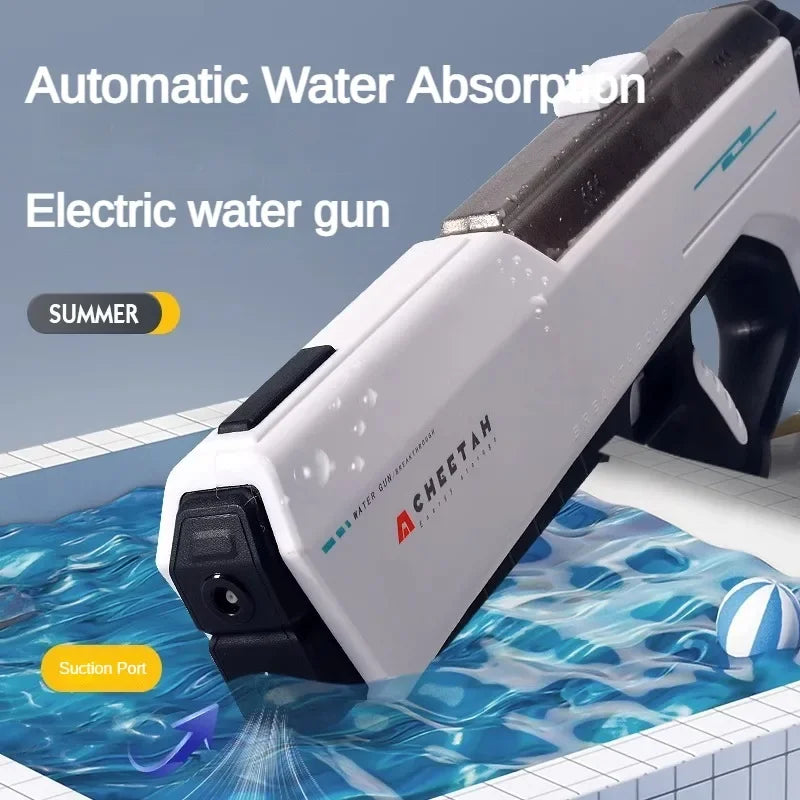 Automatically Absorb Water High Pressure Electric Water Gun Toys for Adult Summer Outdoor Pool Fight Game Children Watergun Gift