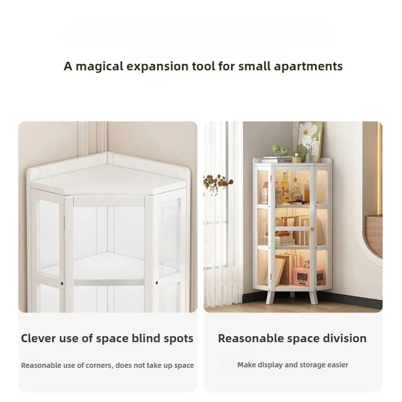 Corner Cabinet Dining Room Corner Cabinet Wall Triangle Cabinet Corner Locker Living Room Bedroom Corner Floor Storage