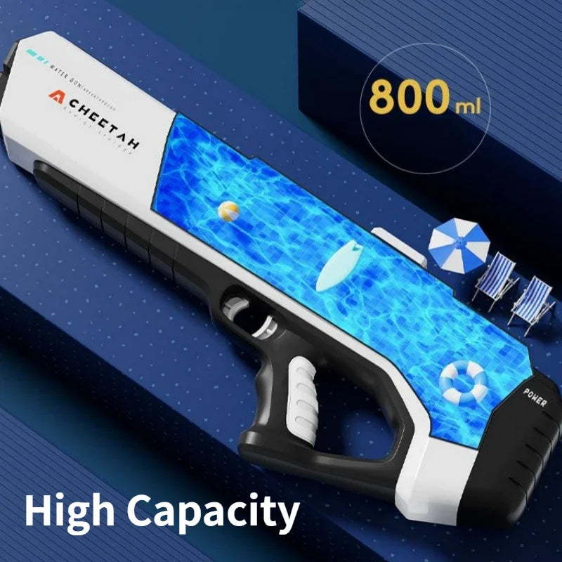Automatically Absorb Water High Pressure Electric Water Gun Toys for Adult Summer Outdoor Pool Fight Game Children Watergun Gift