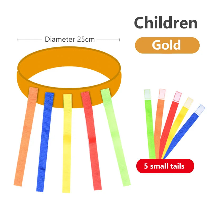 Children’s Outdoor Catching Tail Belt – Teamwork Training Toy for Kindergarten Kids, Fun Game Equipment