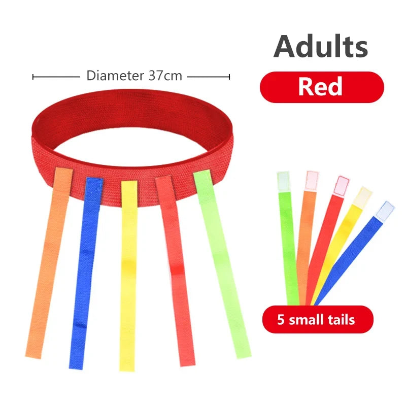 Children’s Outdoor Catching Tail Belt – Teamwork Training Toy for Kindergarten Kids, Fun Game Equipment