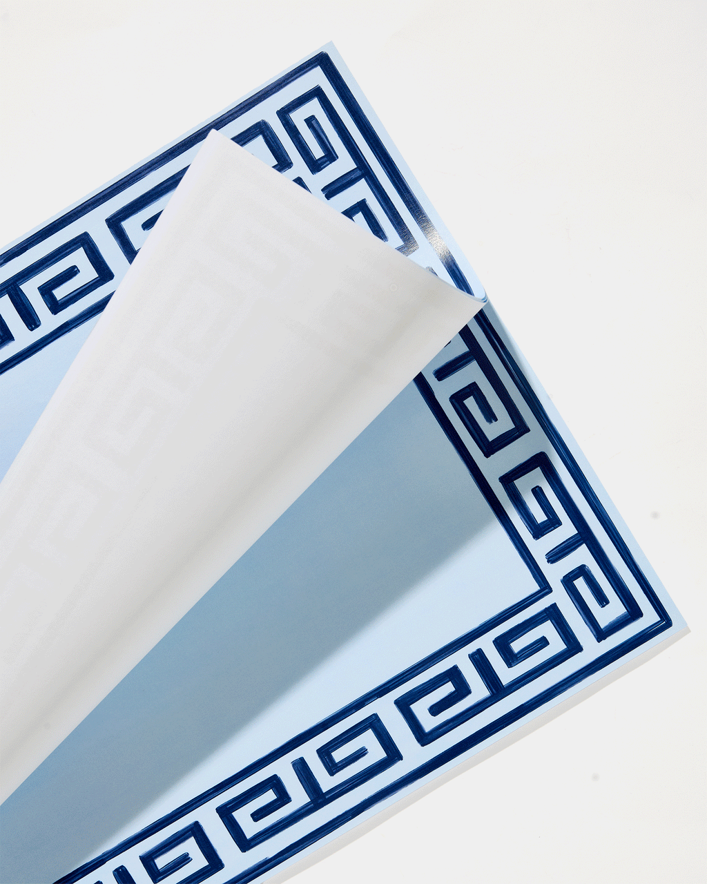 Pavilion Greek Key Paper Placemat Pad