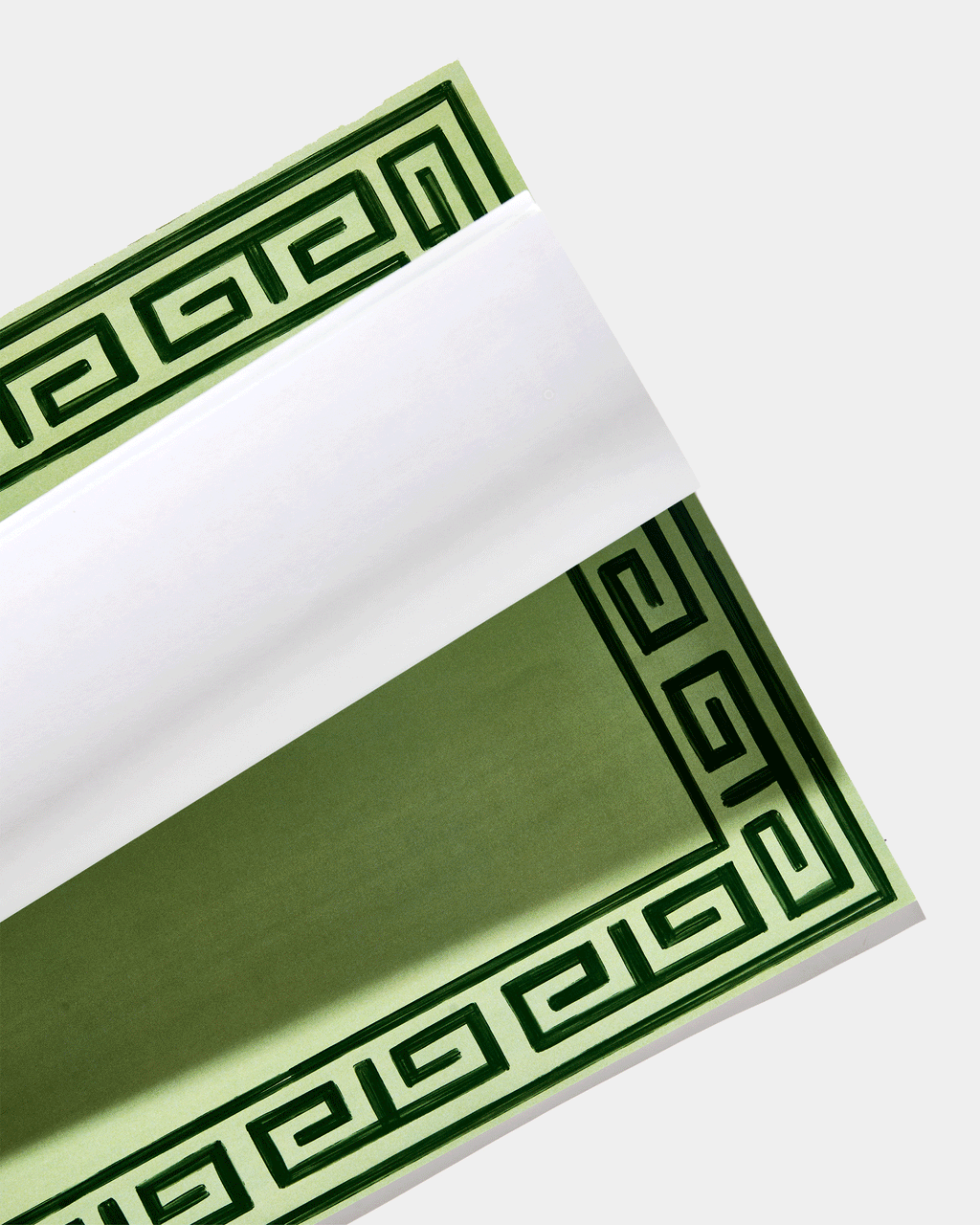 Pavilion Greek Key Paper Placemat Pad