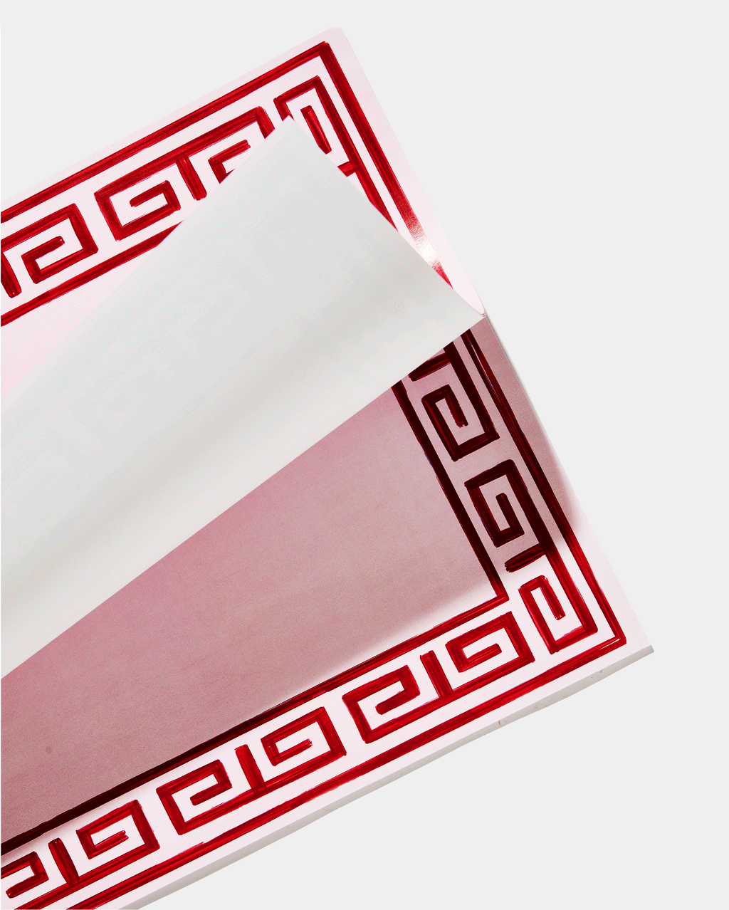Pavilion Greek Key Paper Placemat Pad