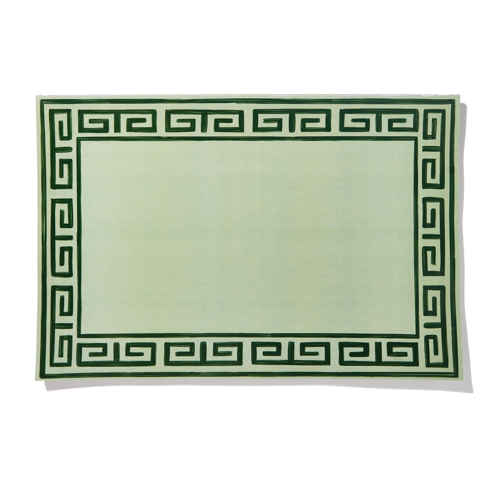 Pavilion Greek Key Paper Placemat Pad