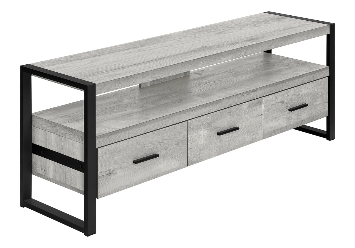 60 Inch TV Stand Console with Media Storage Drawers