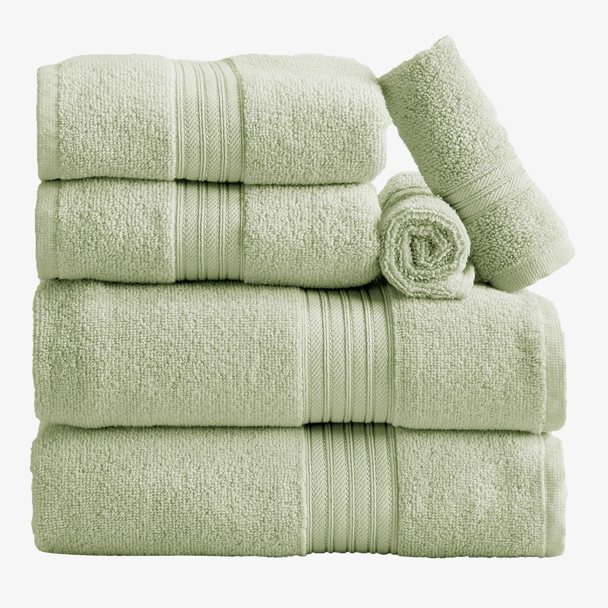 Cotton Terry Bath Towel Set - Cooper Collection