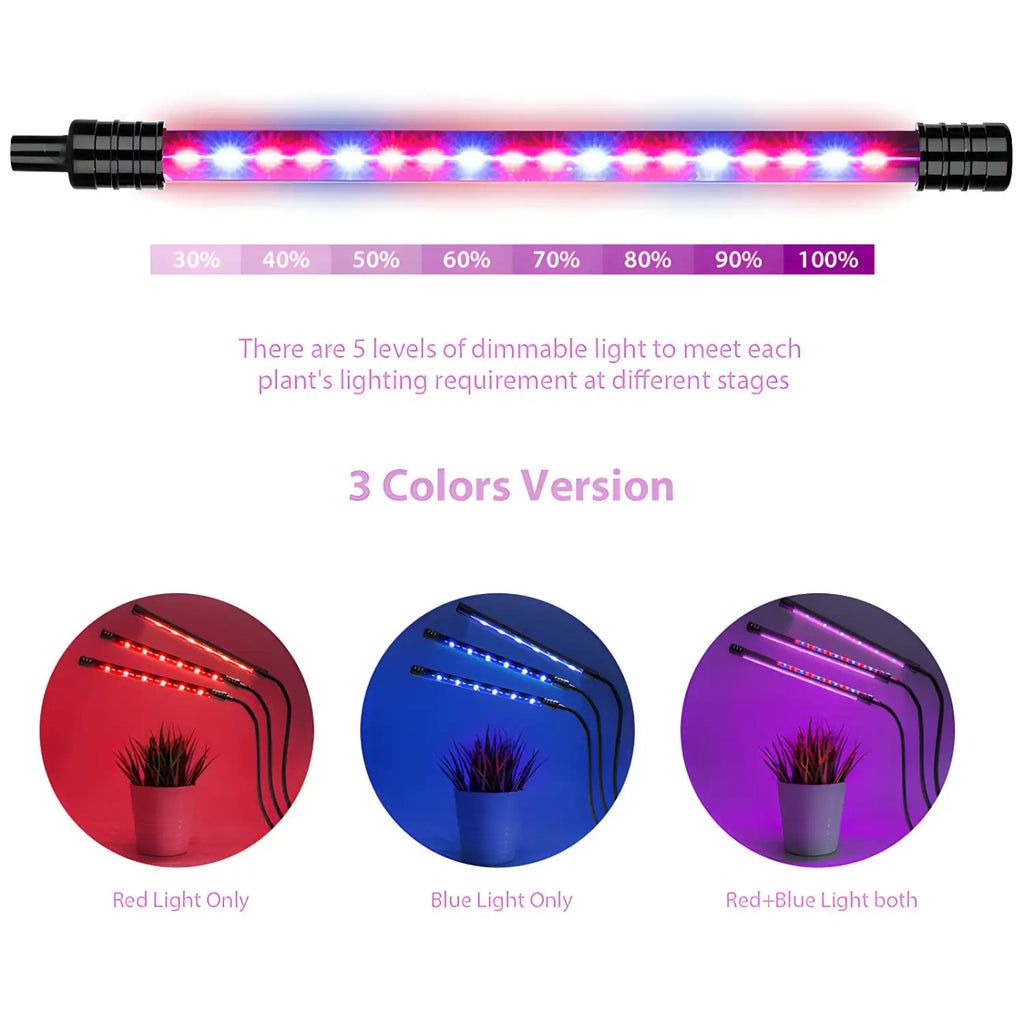 LED Grow Light Lamp USB Phyto Full Spectrum