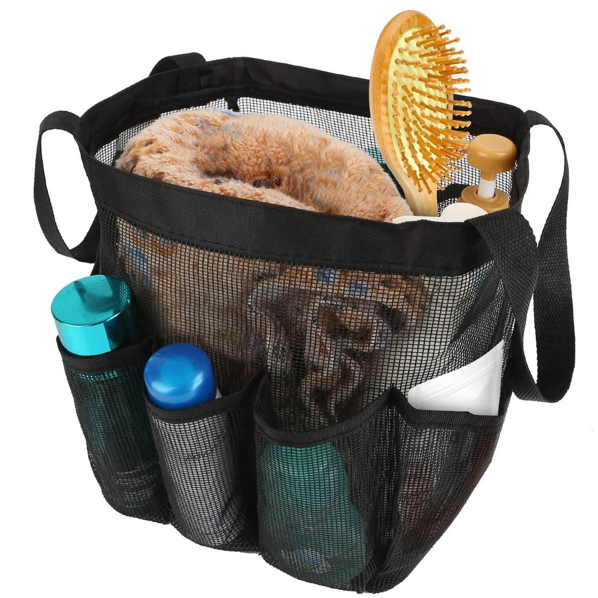 Mesh Shower Caddy Bag Organizer Storage Hanging Basket