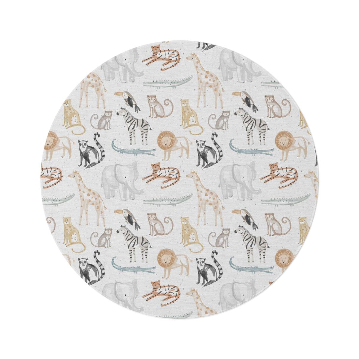 Woodland Be Wild Kids Room - Play Rug - Area Rug
