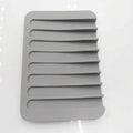 Silicone Soap Holder Flexible Soap Dish Plate Holder Tray Soapbox Container Storage For Bathroom Kitchen Soap Dish for Shower Waterfall Soap Holder Soap Tray Soap Saver Drainer Flexible Silicone for Shower Bathroom Kitchen Counter Top Keep Soap Bars Dry