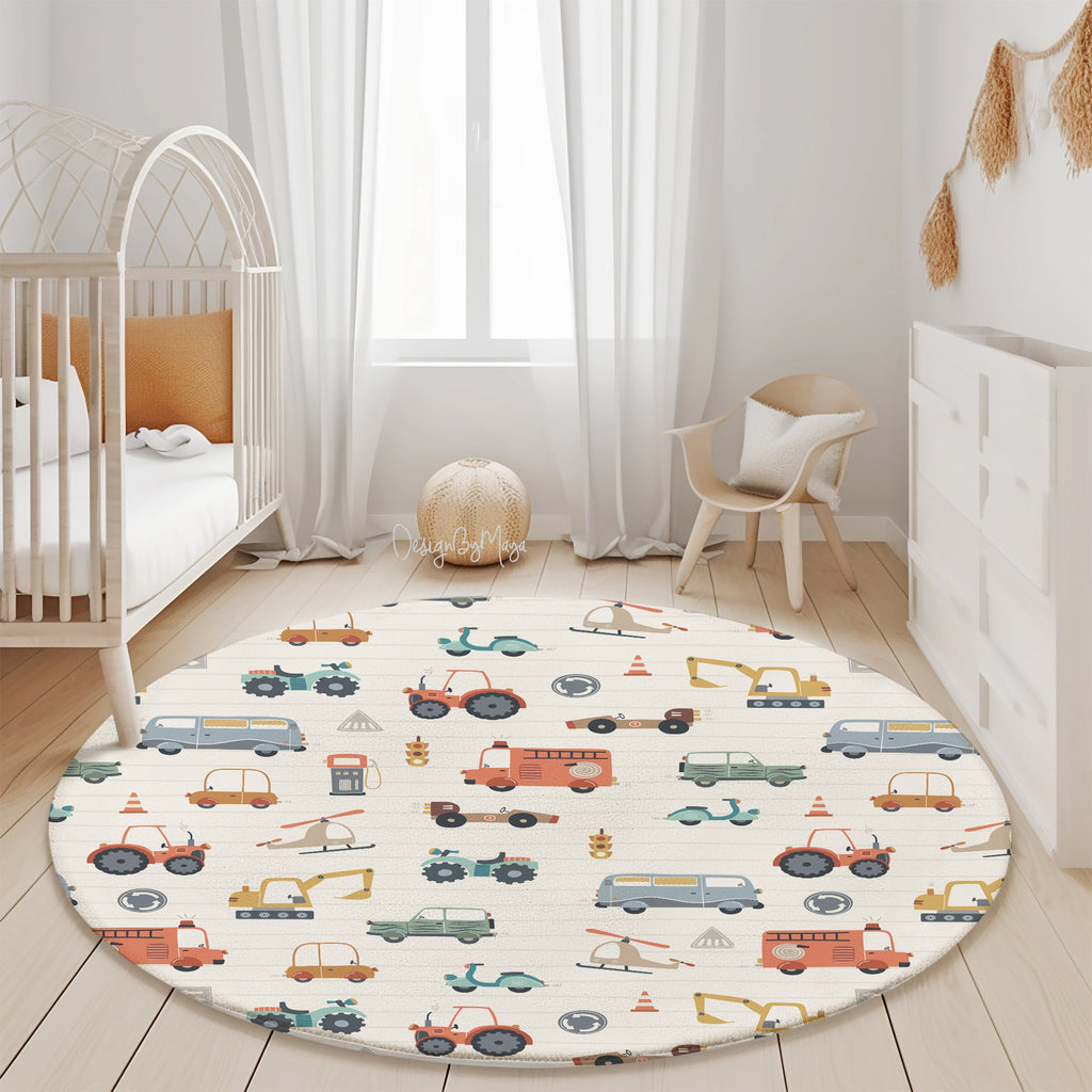 Woodland Be Wild Kids Room - Play Rug - Area Rug